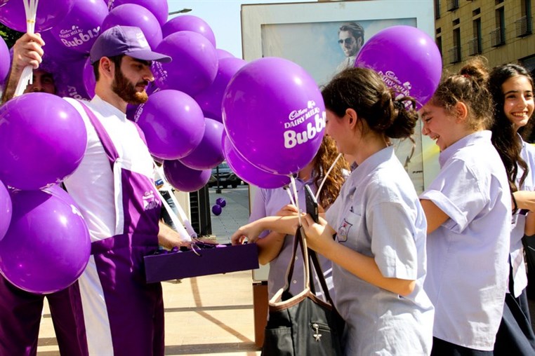 Bubbly celebrates its National Day of Joy, delivering doses of joy in the streets of Beirut