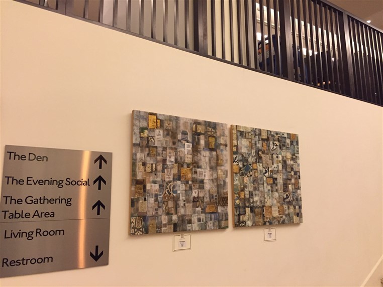 Colors of the Orient art exhibition at Staybridge Suites Beirut 