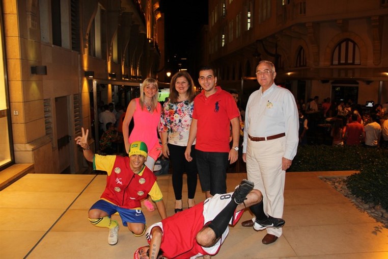 Virgin Megastore Lebanon Stunt at Uruguay Street