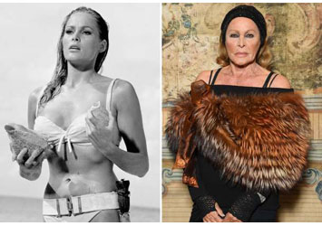 James Bond stars: Then and now