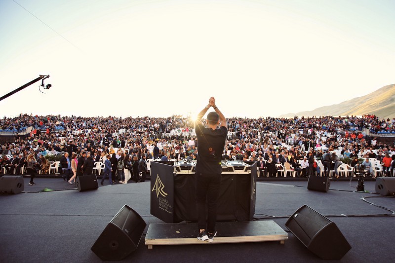 JAY-R opened Smile Lebanon the night of Lebanon’s most awaited festivals, The Cedars International Festival 2019