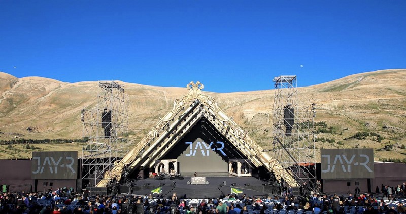 JAY-R opened Smile Lebanon the night of Lebanon’s most awaited festivals, The Cedars International Festival 2019