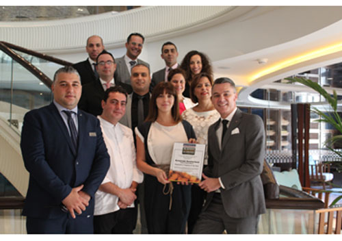 Kempinski Summerland Hotel & Resort awarded the title of Lebanon’s Hospitality Company of the Year 2017