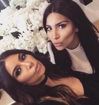  Kim Kardashian meets look-alike Kamilla Osman in Los Angeles