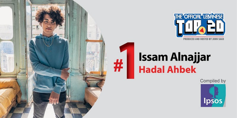 Jordanian singer Issam Alnajjar leads OLT20 This week 