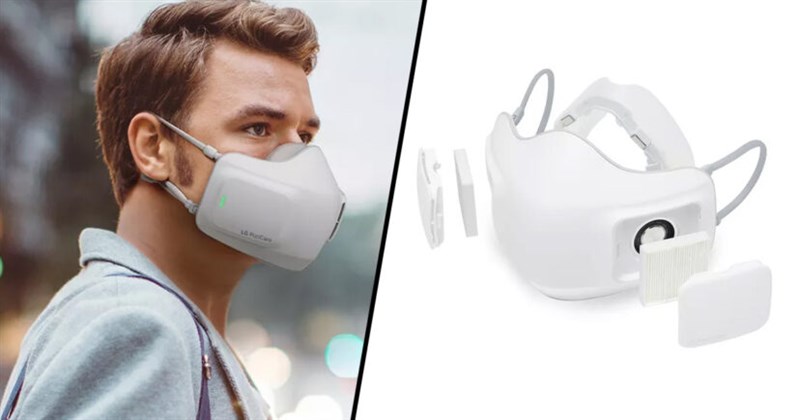 LG Officially Announces Battery-Powered Air Purifier Mask