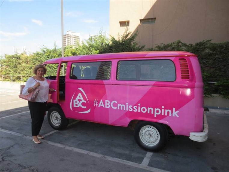 ABC launches The Pink Bus Roaming across Lebanon to raise awareness about breast cancer