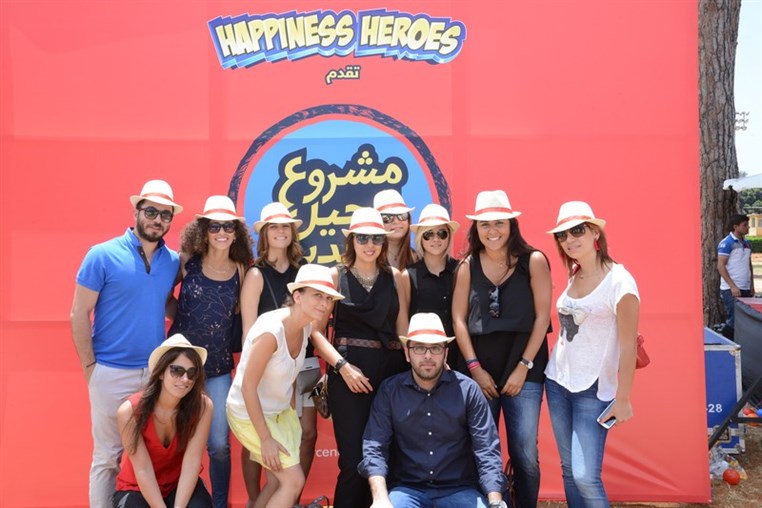 Happiness Heroes celebrate in their own Way the Achievements of the Project Machrou3 L Jil L Jdid for 2014