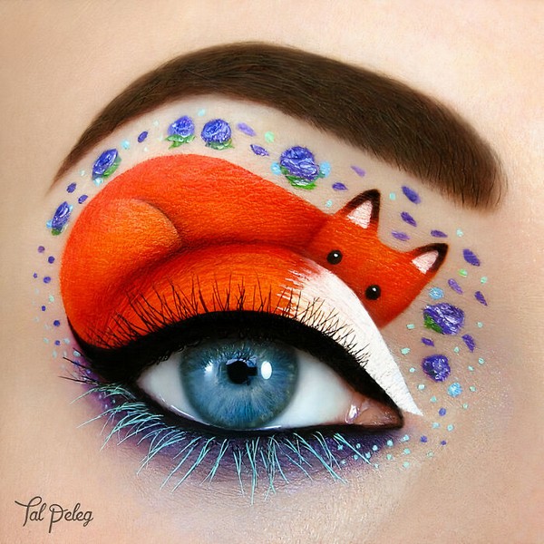 In Pictures: Artist Creates Magical Scenes Using Her Eyelids As A Canvas 