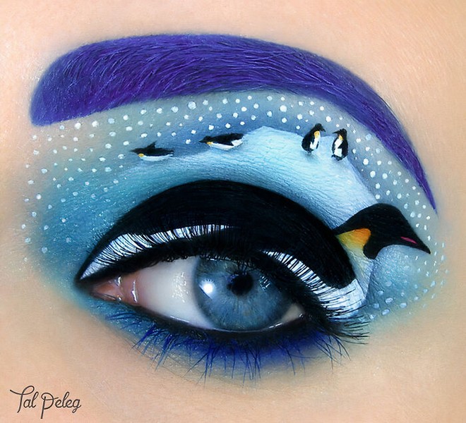 In Pictures: Artist Creates Magical Scenes Using Her Eyelids As A Canvas 