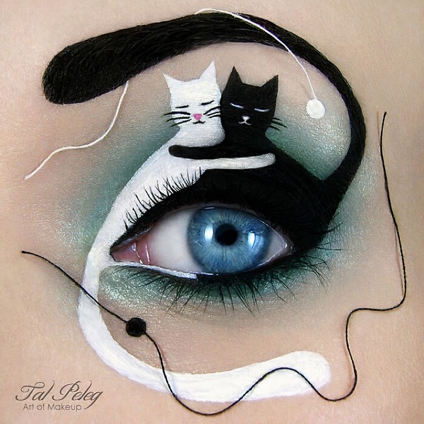 In Pictures: Artist Creates Magical Scenes Using Her Eyelids As A Canvas 