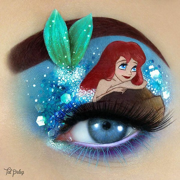 In Pictures: Artist Creates Magical Scenes Using Her Eyelids As A Canvas 