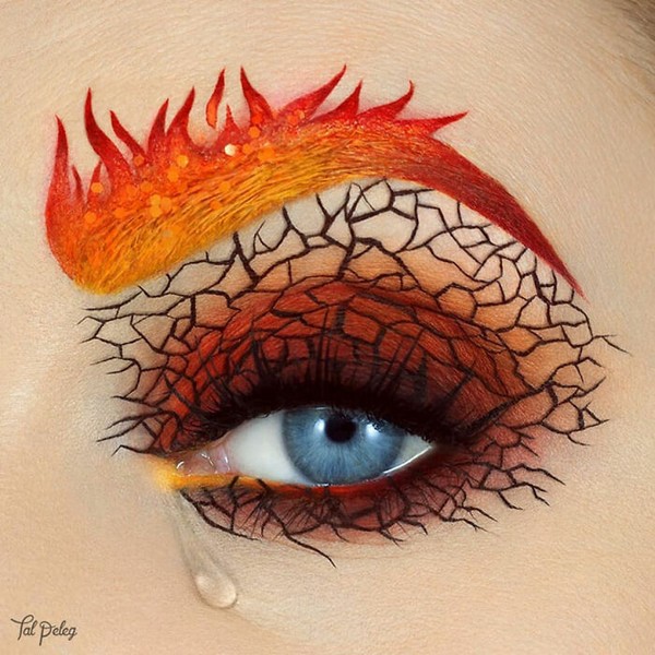 In Pictures: Artist Creates Magical Scenes Using Her Eyelids As A Canvas 