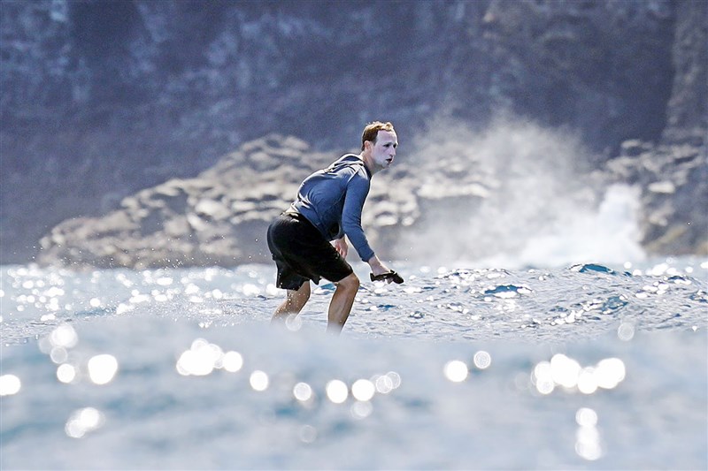 In Video: Mark Zuckerberg Seen Surfing With Ankle Bracelet That Drives Sharks Away