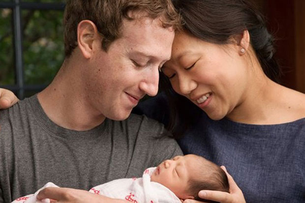 Mark Zuckerberg and Priscilla Chan welcome baby girl Max