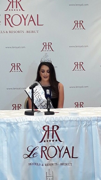 Miss Lebanon Hosting The Awarding Event!