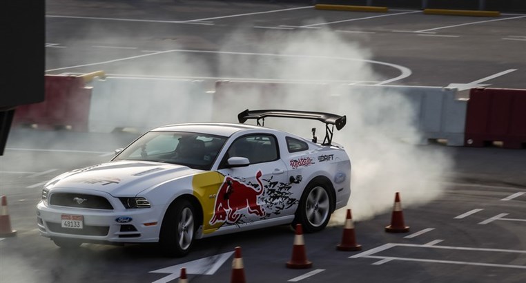 Iconic Ford Mustang to Conquer Regional Drifting Arena as 2014 Red Bull Car Park Drift Official Car