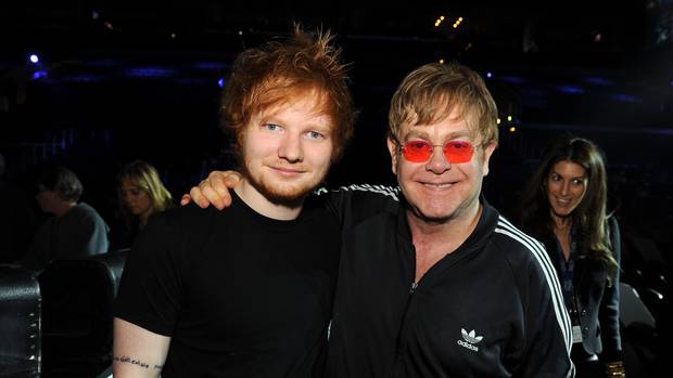 Elton John is sick of Ed Sheeran