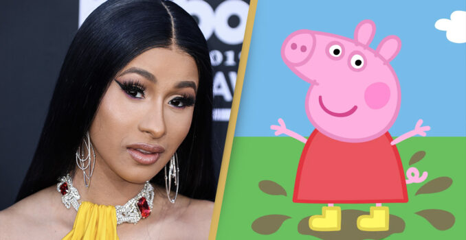 In Pictures: Cardi B Calls Out Peppa Pig In Threatening Tweet