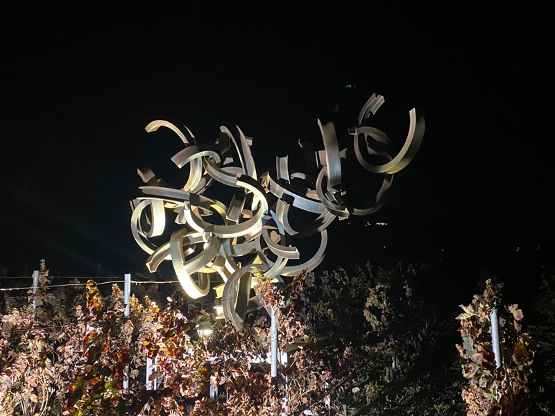 Art in Motion dissipates darkness with art
