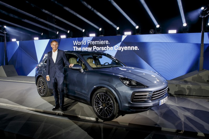 Porsche launches third generation of the Cayenne