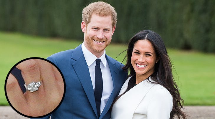 1st look at Meghan Markle's engagement ring from Prince Harry
