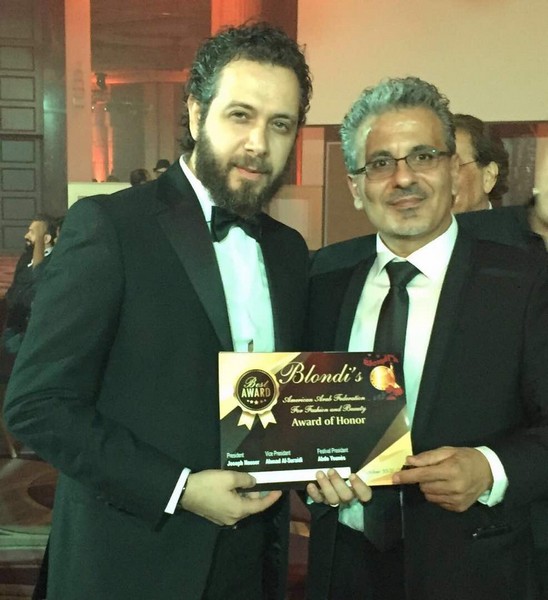 World-renowned hairdresser Robert Khoury honored during Lebanese-american fashion festival