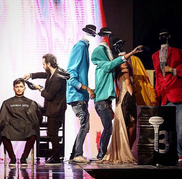 World-renowned hairdresser Robert Khoury honored during Lebanese-american fashion festival