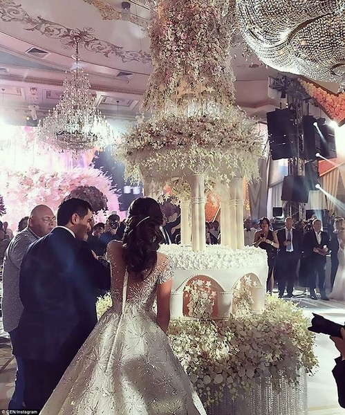 Son of Armenian billionaire marries fiancee in a truly jaw-dropping wedding