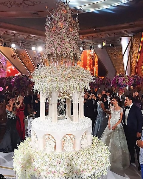 Son of Armenian billionaire marries fiancee in a truly jaw-dropping wedding