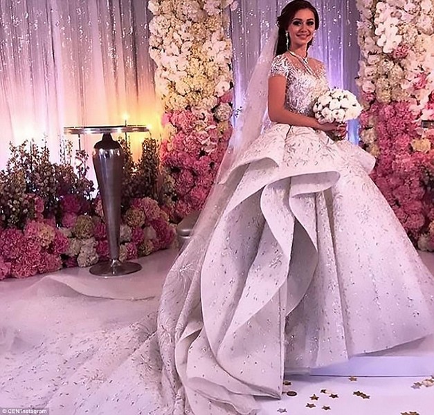Son of Armenian billionaire marries fiancee in a truly jaw-dropping wedding