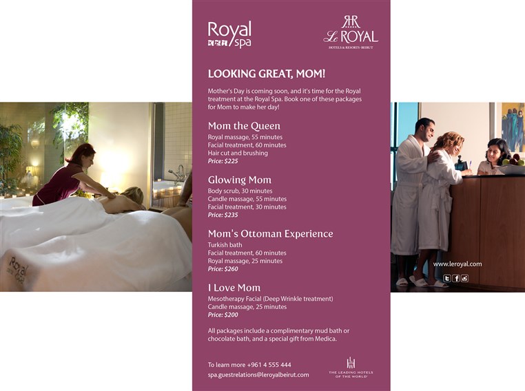 Le Royal Mothers Day Offers