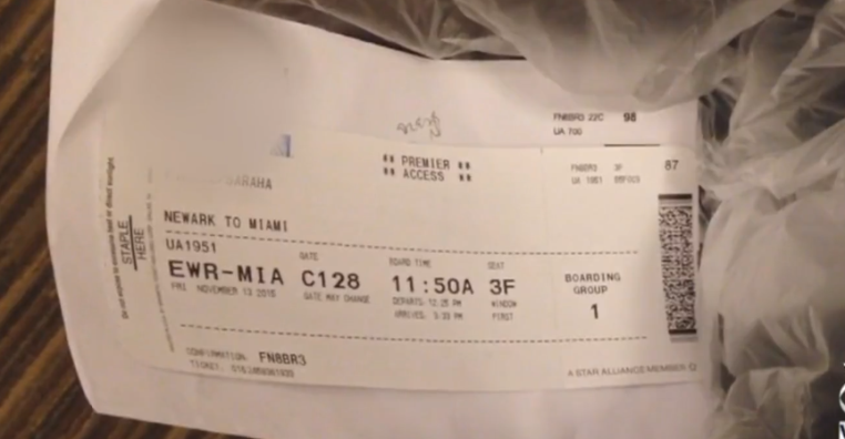 Apparently You Should Never Throw Away Your Boarding Pass
