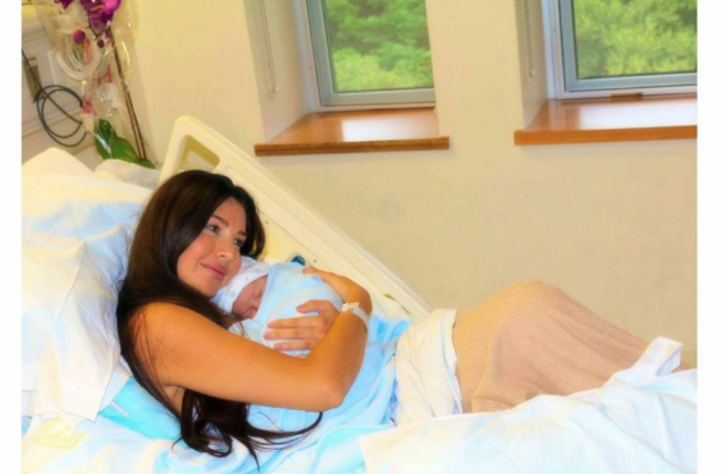 Lamitta Frangieh gives birth to baby boy