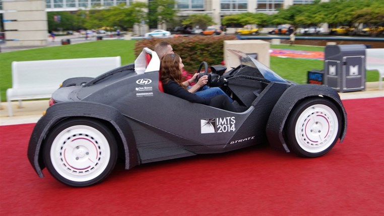 World s First 3D Printed Car Took Years to Design But Only 44 Hours to Print