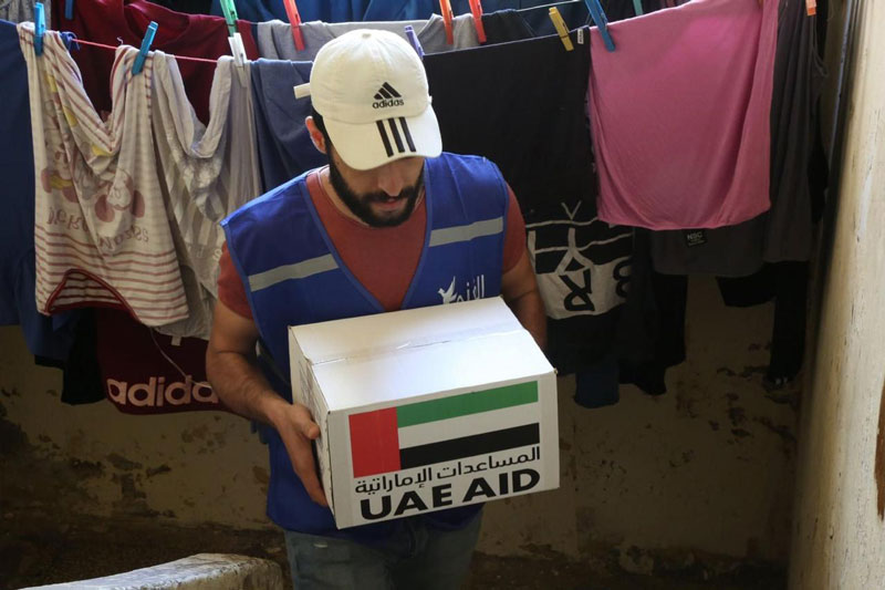 KSRelief in collaboration with AlGhina, distributes Aids to Lebanese