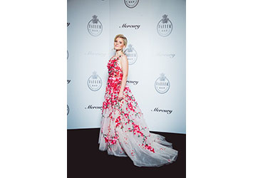 Yana Rudkovskaya and Anna Tretyak were stunning in GEORGES HOBEIKA for the 2017 Tatler Ball in Moscow.
