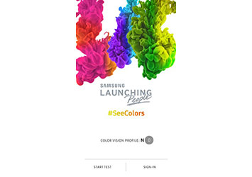 Samsung Launches SeeColors App for QLED TVto Support People with Color Vision Deficiency CVD