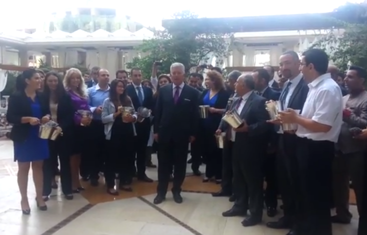 Phoenicia and Le Vendome ALS Ice bucket challenge
