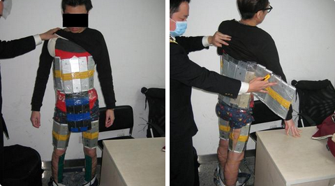 Smuggler Caught With 94 iPhones Strapped To His Body