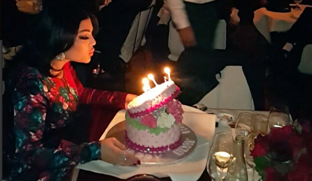 Haifa Wehbe Celebrates her Birthday and Reveals Her Real Age 