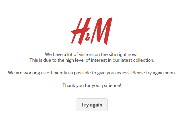 What Happened in H&M Stores This Morning