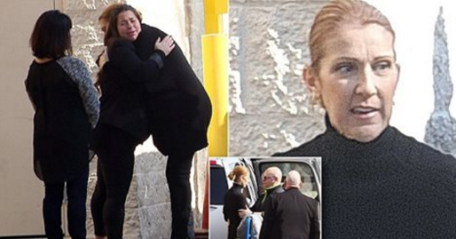 Celine Dion seen after husband Rene Angelil's death before jetting to Montreal