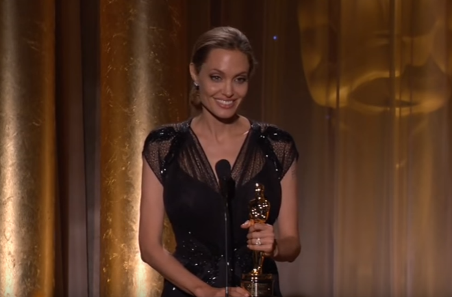 Angelina Jolie's Emotional Acceptance Speech