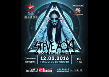 Steve Aoki ready to take Beirut by storm 