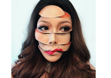 This Year's Hottest Halloween Makeup Look: A Faceless Void