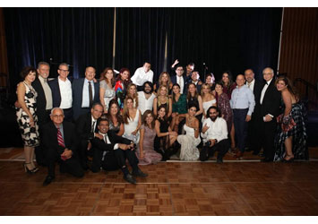 Pop Star Mia Haddad and producer Walid al Massih hosted The Arab American National Museum Gala Dinner