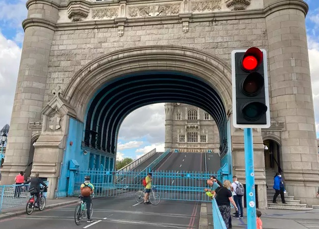 London's Tower Bridge Is Stuck Open Causing Traffic Chaos In Capital