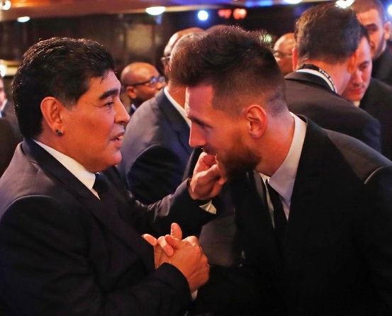 In Pictures: Touching words from Lionel Messi in Maradona farewell