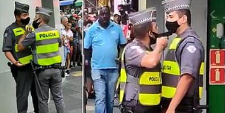 In Video: Cop points gun at his partners because he came back from lunch 5 minutes late